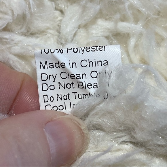 PIKO 1988 Vegan Fur and Suede Draped Front Jacket size Small - Picture 8 of 11